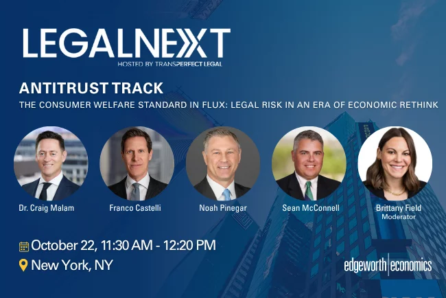 Edgeworth's Craig Malam Co-Panels TransPerfect's LegalNext Conference
