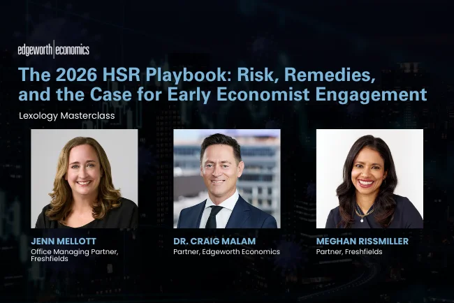 Craig Malam Discusses the 2026 Landscape of Mergers Enforcement in Lexology Masterclass