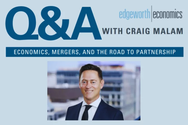 Q&A with Craig Malam: Economics, Mergers, and the Road to Partnership