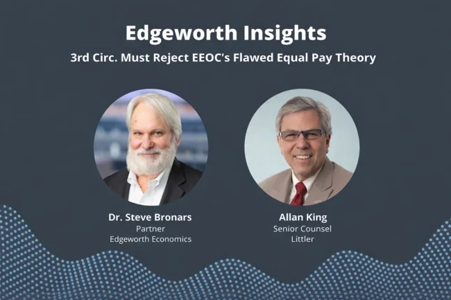 3rd Circ. Must Reject EEOC's Flawed Equal Pay Theory