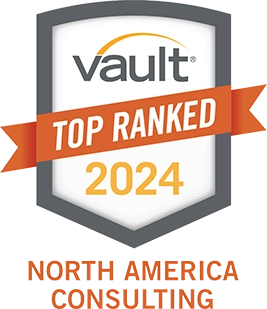 Vault® Top Ranked 2024: North America Consulting